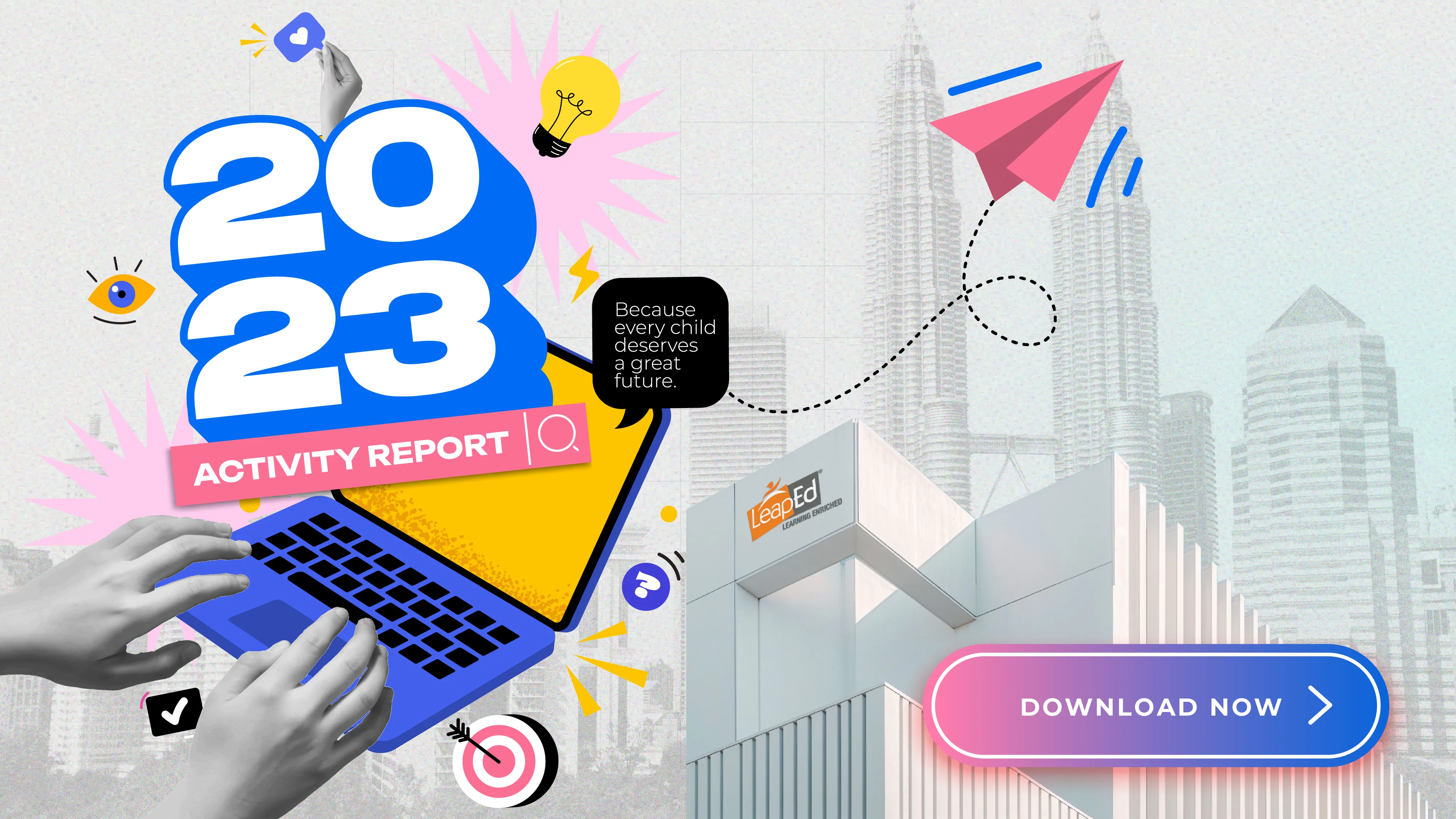Activity Report 2023 cover artwork