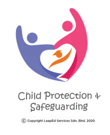 LeapEd Child Protection and Safeguarding logo